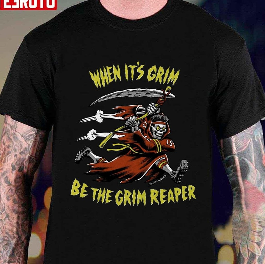 Be The Grim Reaper Kc Chiefs Patrick Mahomes Unisex T-Shirt