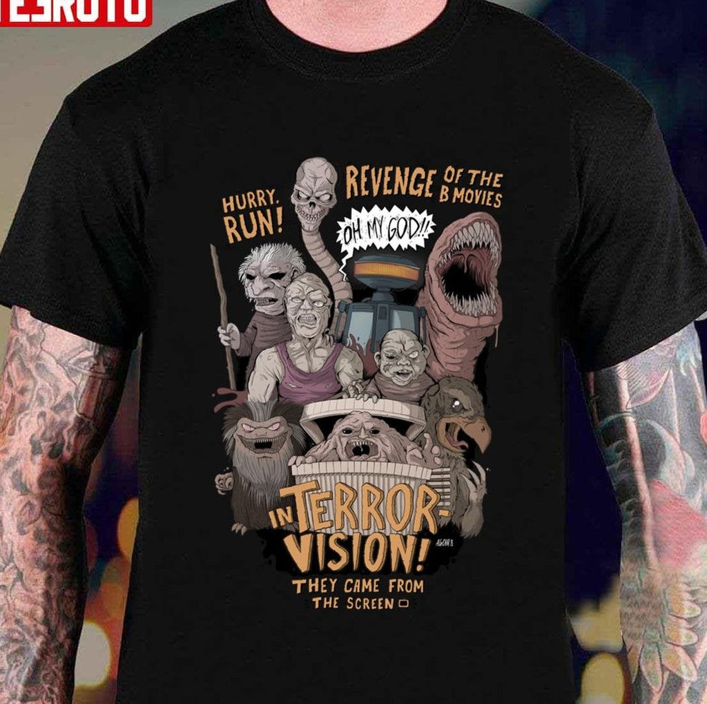 Terror Vision Revenge Of The B Movies They Came From The Creen Unisex T-shirt