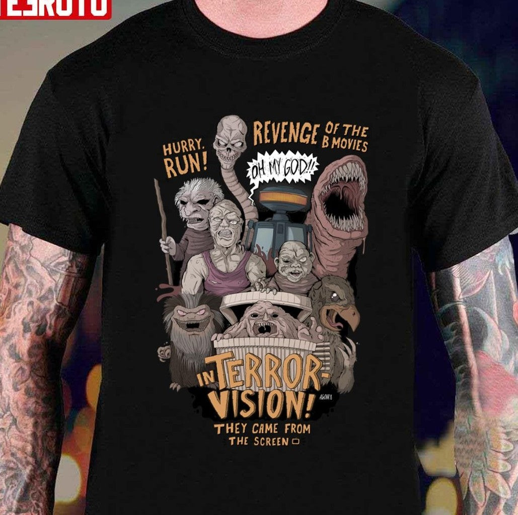 Terror Vision Revenge Of The B Movies They Came From The Creen Unisex T-shirt