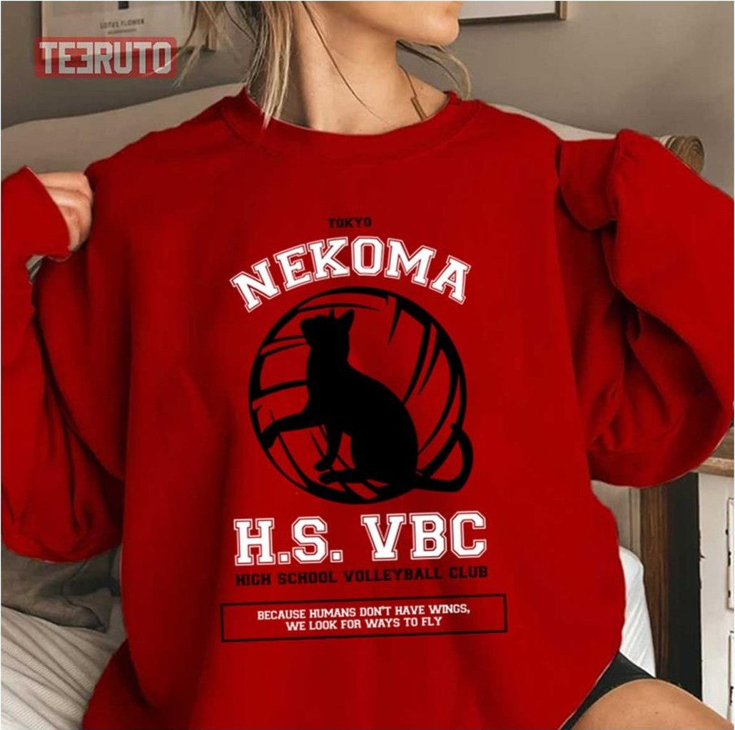 Nekoma Hs Vbc Team Unisex Sweatshirt