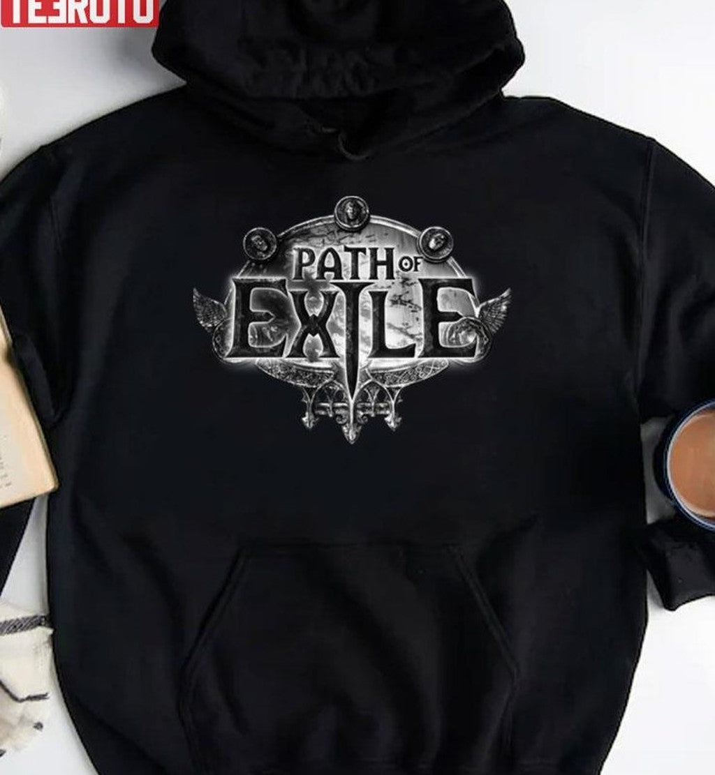 Black And White Path Of Exile Unisex T-Shirt