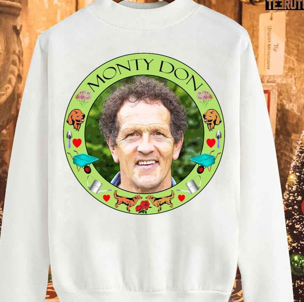 Monty Don Christmas Unisex Sweatshirt