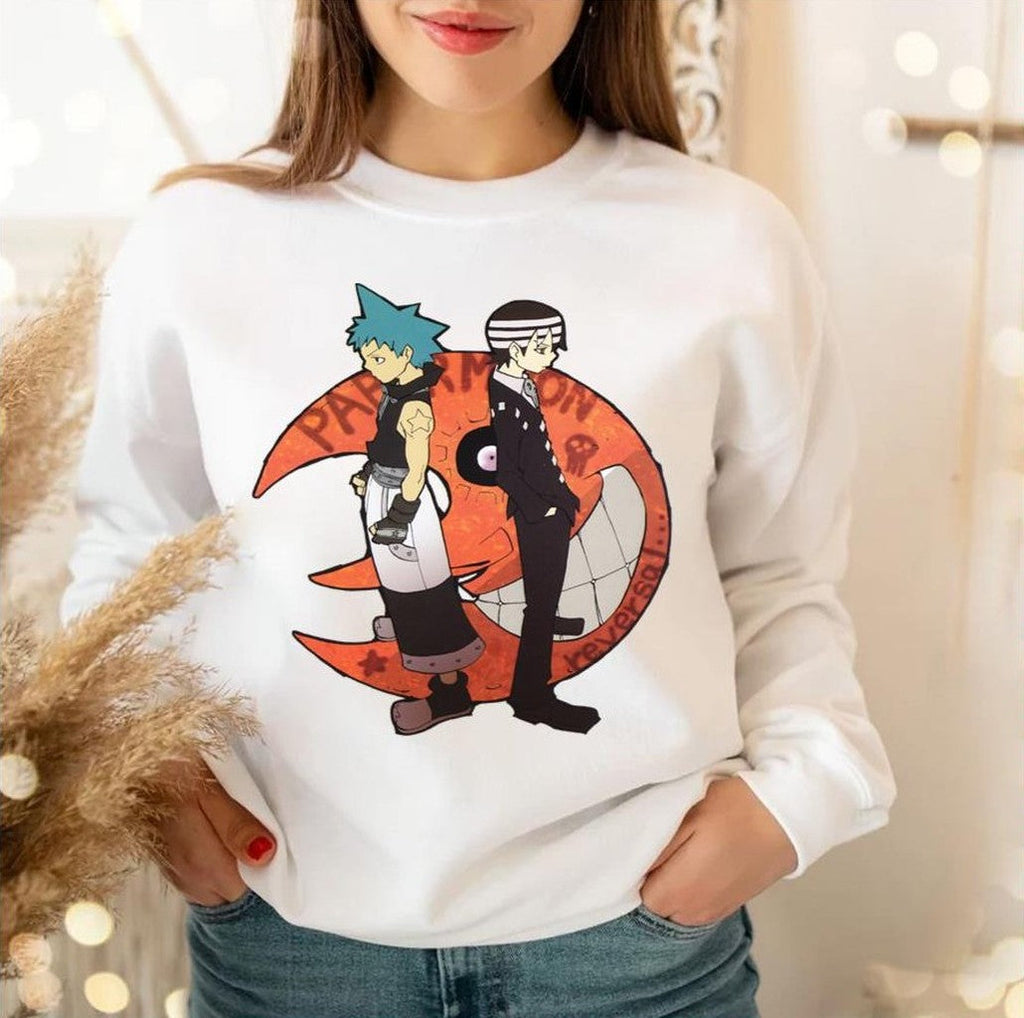 Soul Eater Black Star And Death The Kid Unisex Sweatshirt