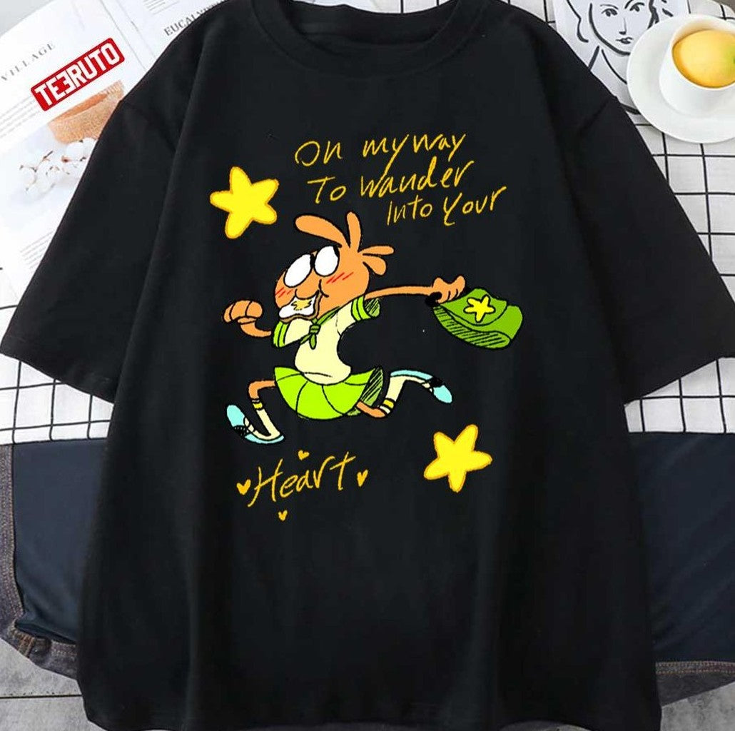 School Girl On My Way To Wander Into Your Heart Wander Over Yonder Unisex T-Shirt