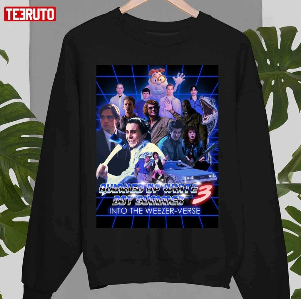 Quirked Up White Boy Summer 3 Into The Weezerverse Unisex T-Shirt