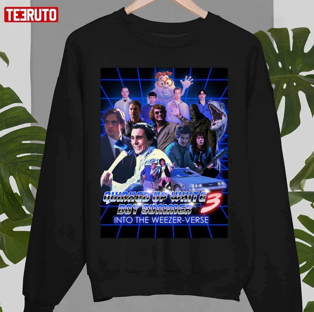 Quirked Up White Boy Summer 3 Into The Weezerverse Unisex T-Shirt