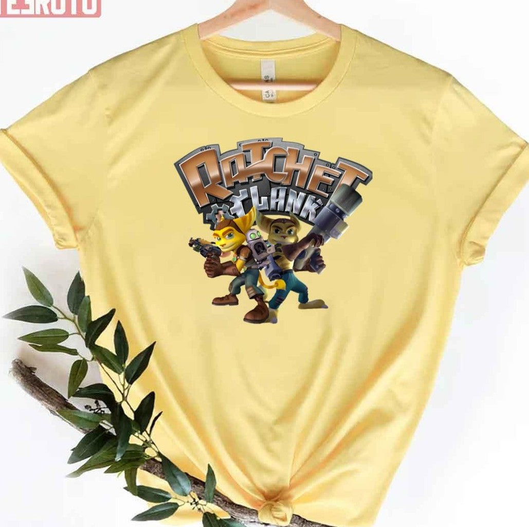 Attitude Is A Little Thing Sesuatu Ratchet &amp; Clank Game Unisex T-Shirt