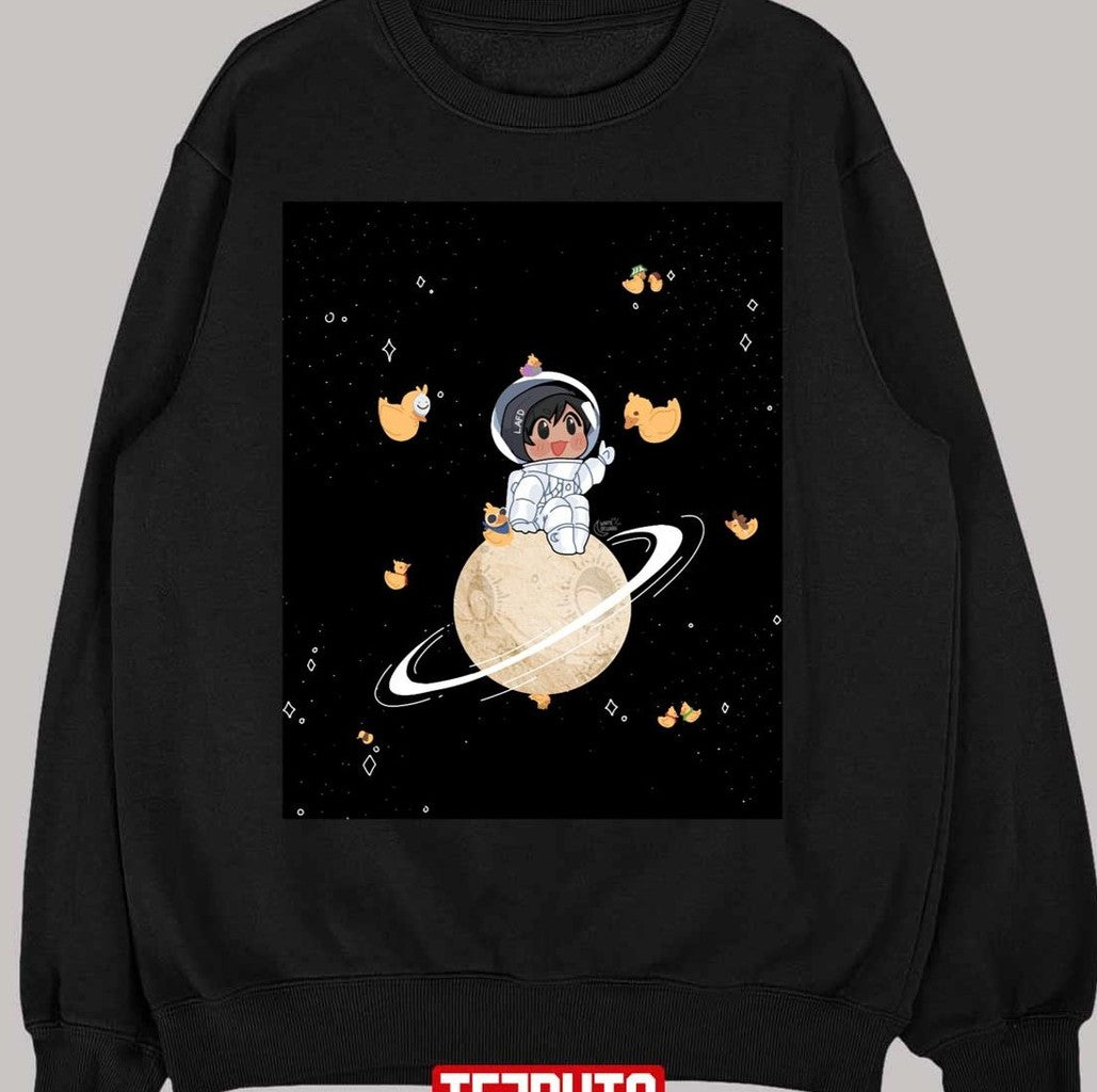 Quackity Duck Planet Unisex Sweatshirt