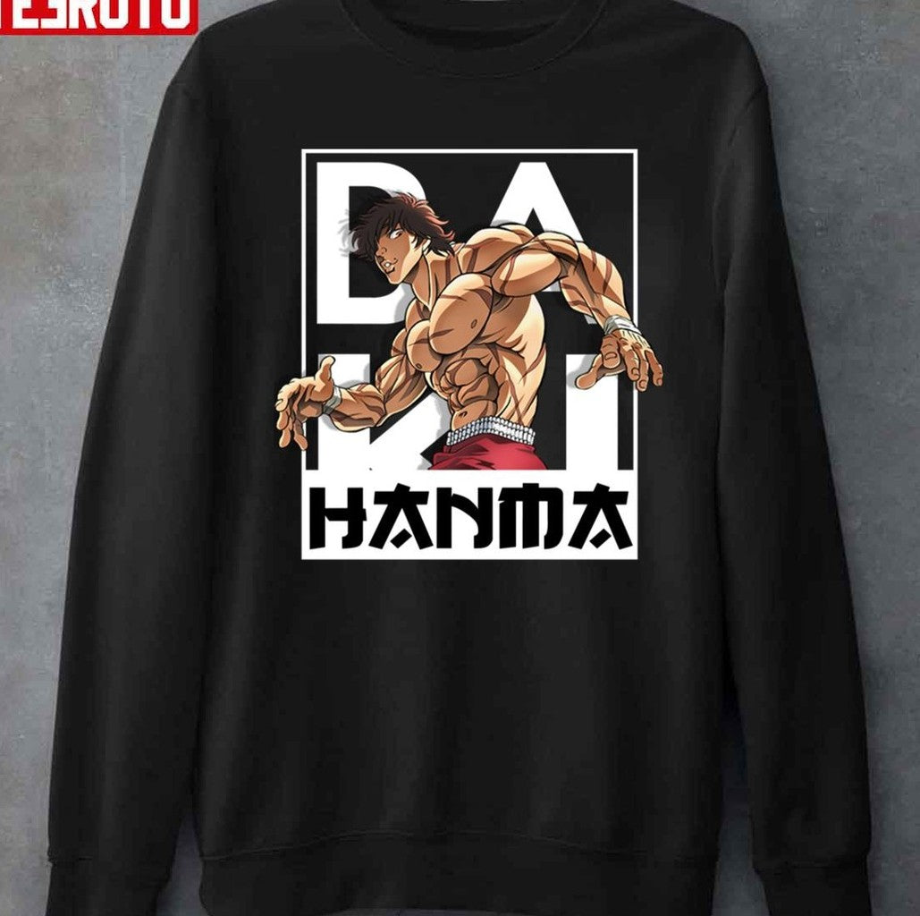 Anime Character Baki Hanma Amazing Art Unisex T-Shirt