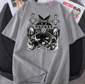 Black Cat Funeral As I Purr Metal Unisex T-Shirt