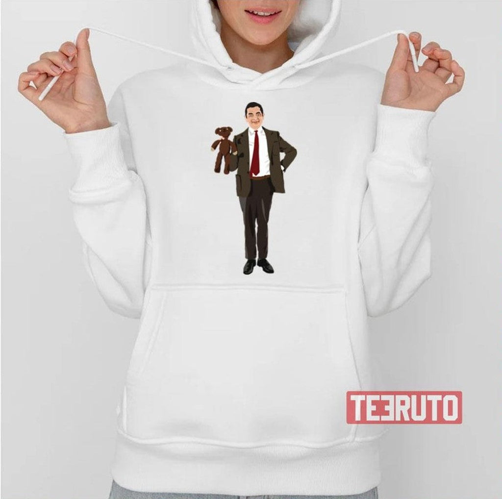 Mr Bean And Teddy Bear Unisex T-Shirt