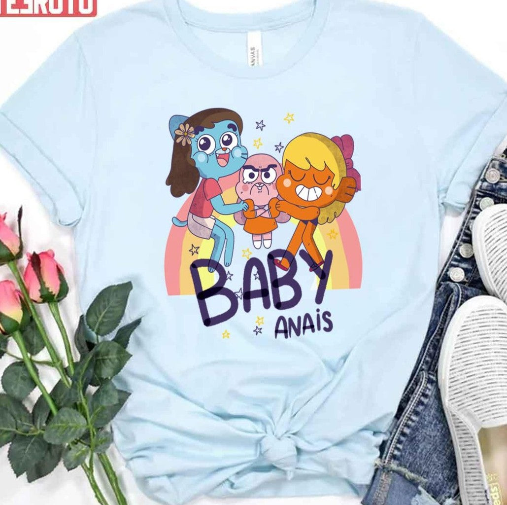 Baby Anais The Amazing World Of Gumball Cute Fanart Unisex T-shirt