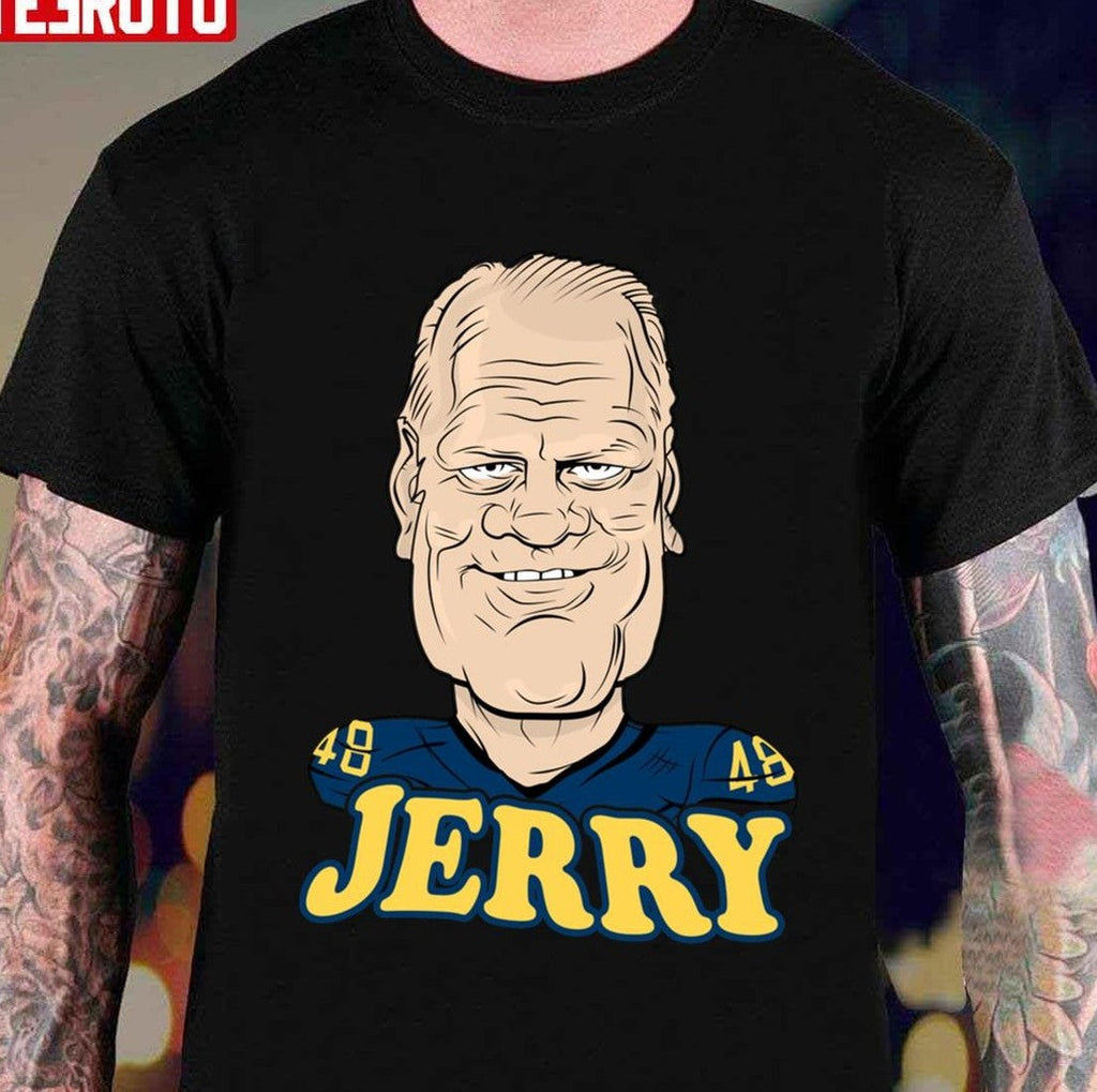 Big Jerry Cartoon Art Gerald Ford Unisex Hoodie