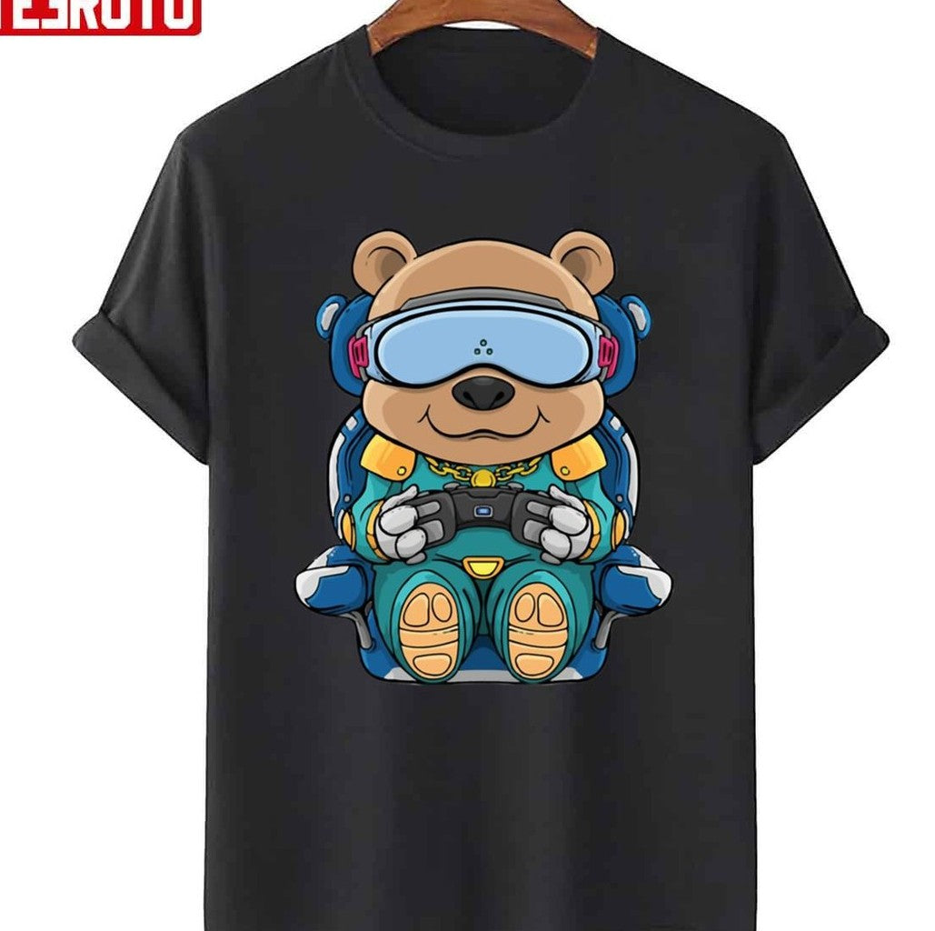 Teddy Playing Game Pet Simulator X Code Unisex T-Shirt