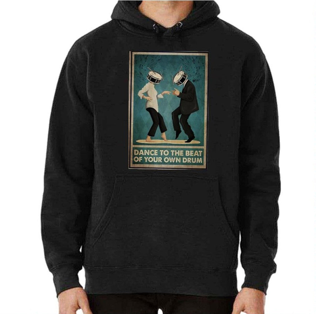 Pulp Fiction Dance To The Beat Drum Head Unisex T-Shirt