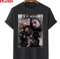 Retro Bucky Barnes Sebastian Stan Winter Soldie America Homage Unisex T-Shirt