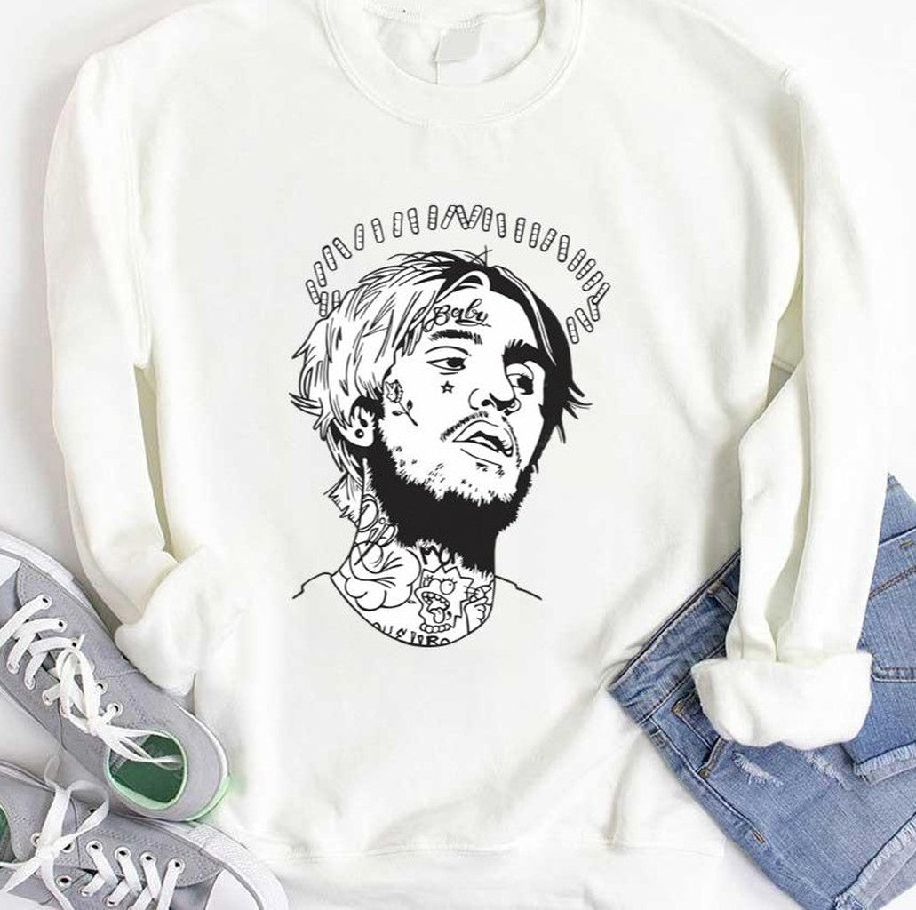 Peep Angel Lil Peep Art Unisex Hoodie