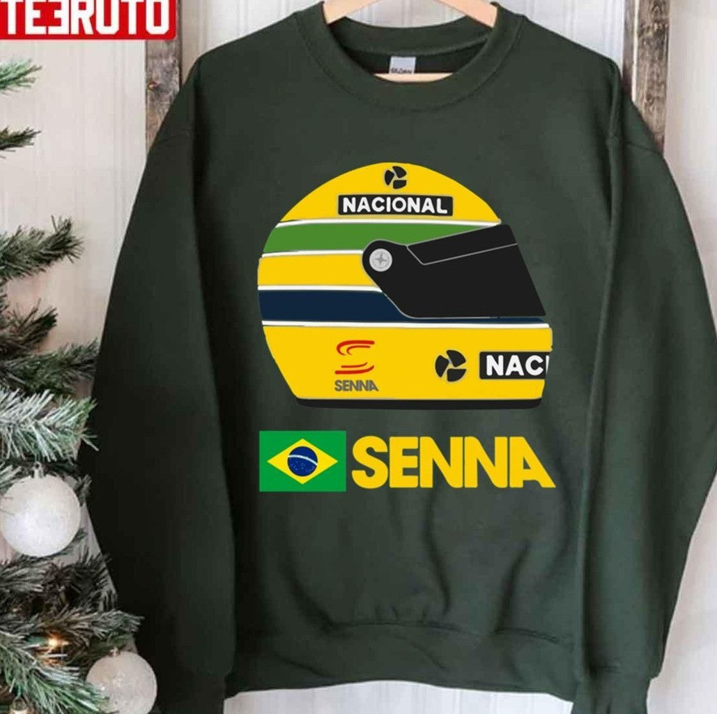 The Helmet Of Ayrton Senna Unisex T-shirt