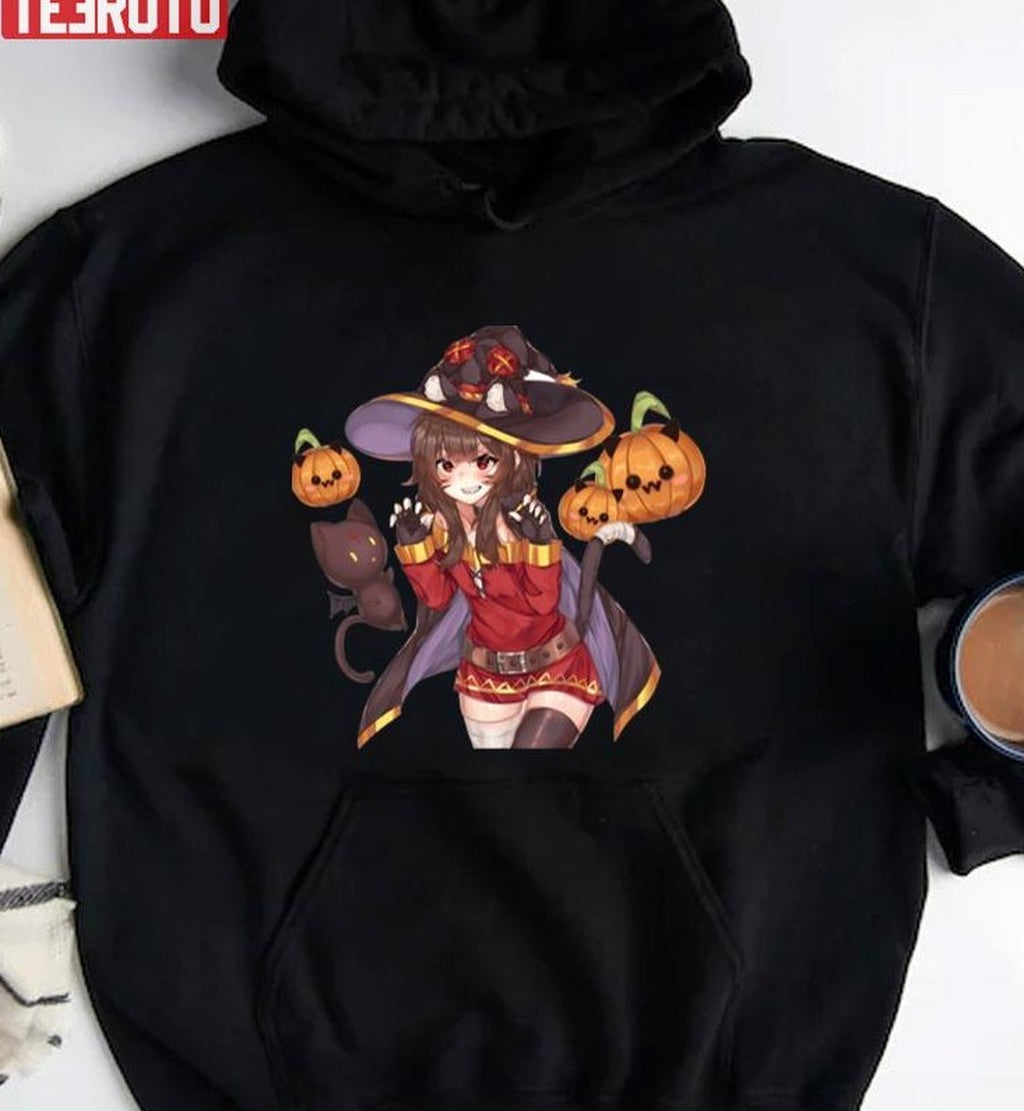Pumpkin Heads Megumin Konosuba Unisex T-shirt