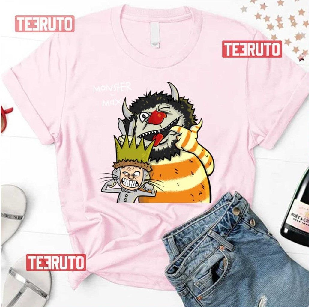 Monster And Max Where The Wild Things Are Unisex T-Shirt