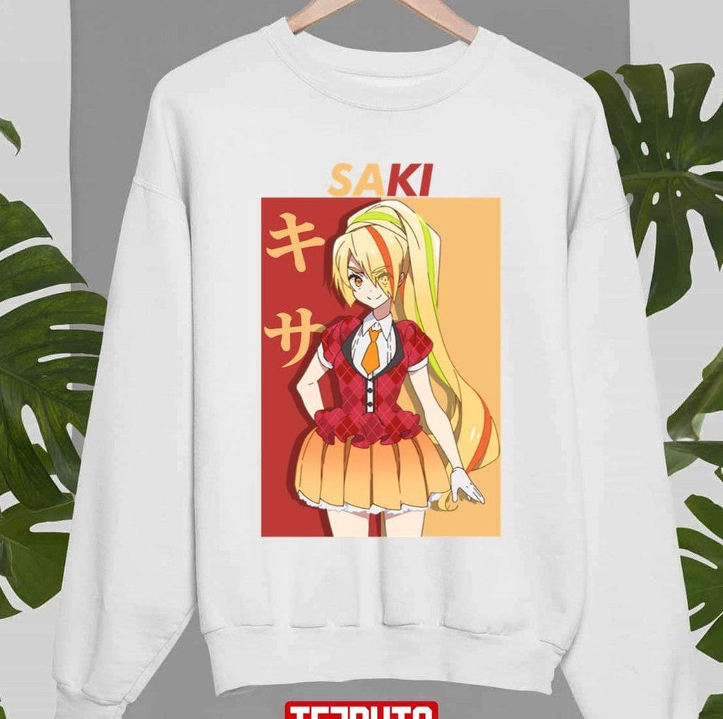 Saki Nikaido Zombie Land Saga Anime Art Unisex Sweatshirt