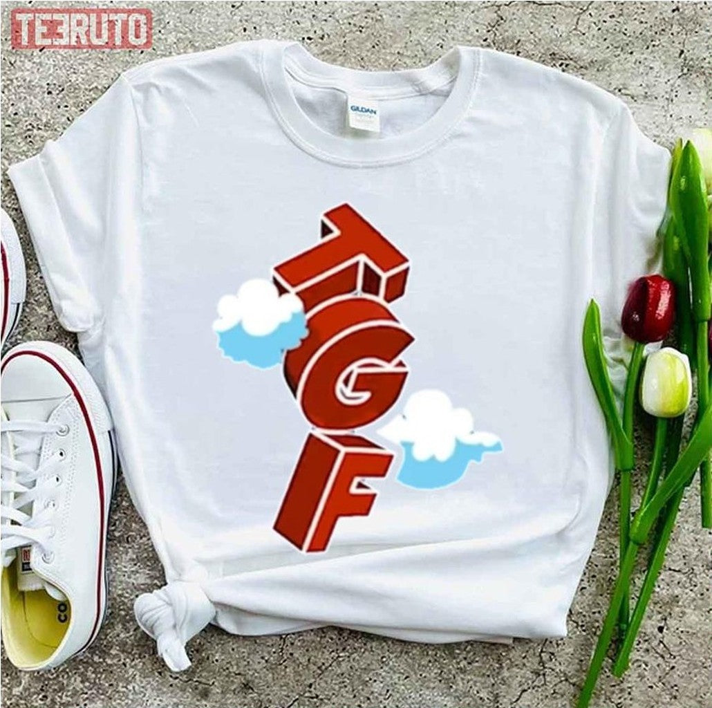Tgfbro Tgf Typography Childish Tgfbro Unisex T-Shirt