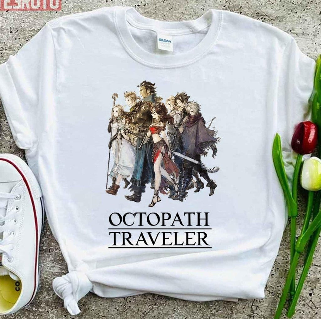 Octopath Travelers Logo Unisex T-Shirt