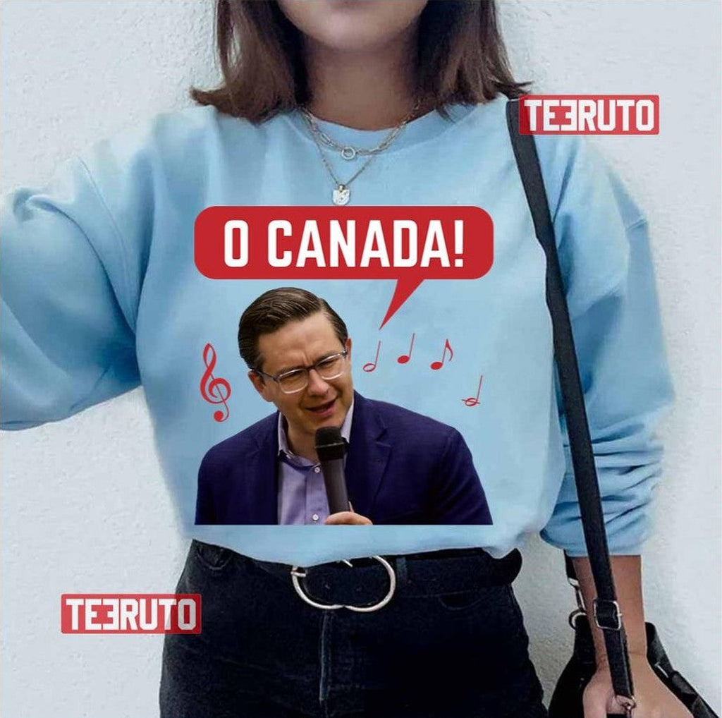 Pierre Poilievre Singing O Canada Unisex T-Shirt