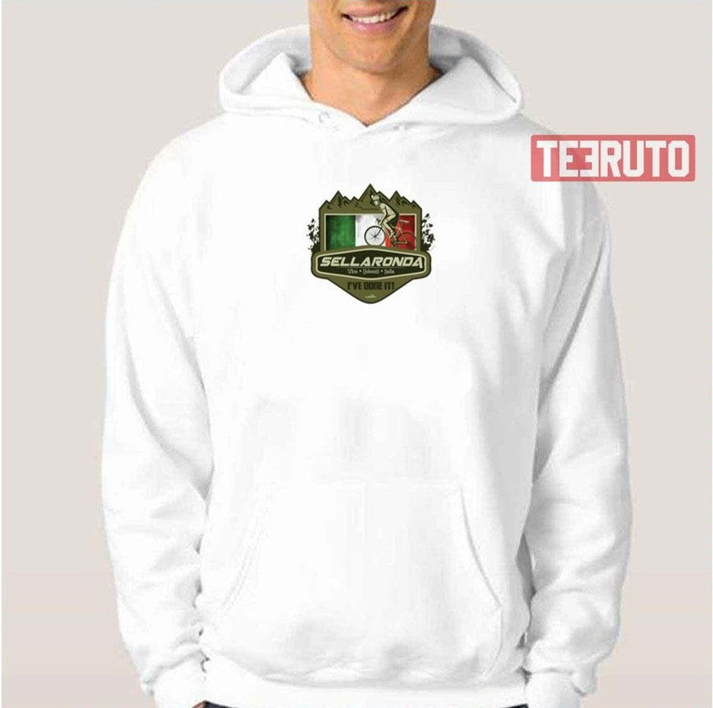 Sella Ronda Dolomites Sellaronda Italy Bicycle Ive Done It 01 Unisex T-Shirt