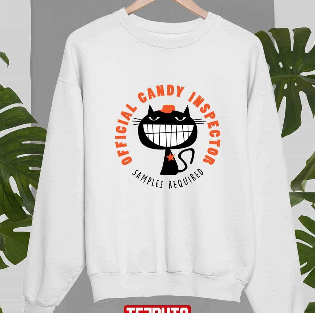 Official Candy Inspector For Halloween Unisex Sweatshirt