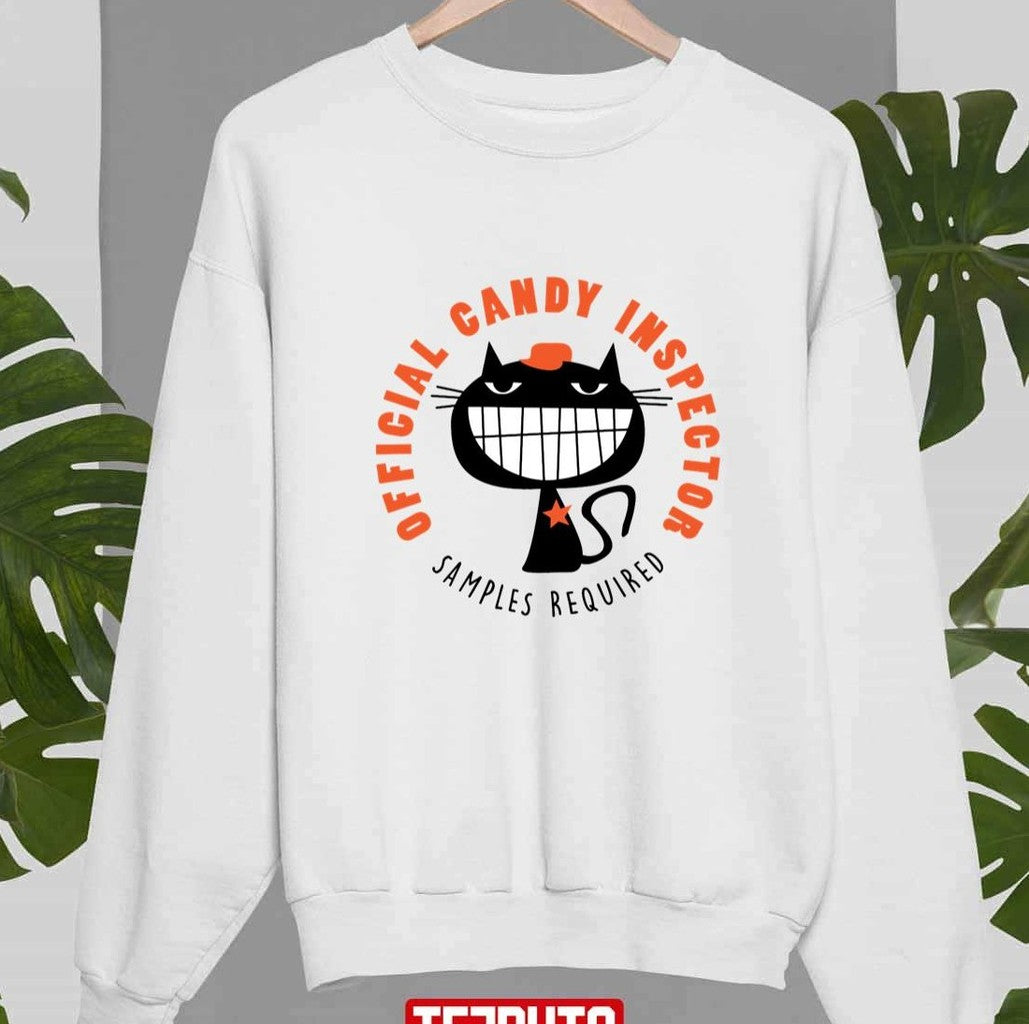 Official Candy Inspector For Halloween Unisex Sweatshirt