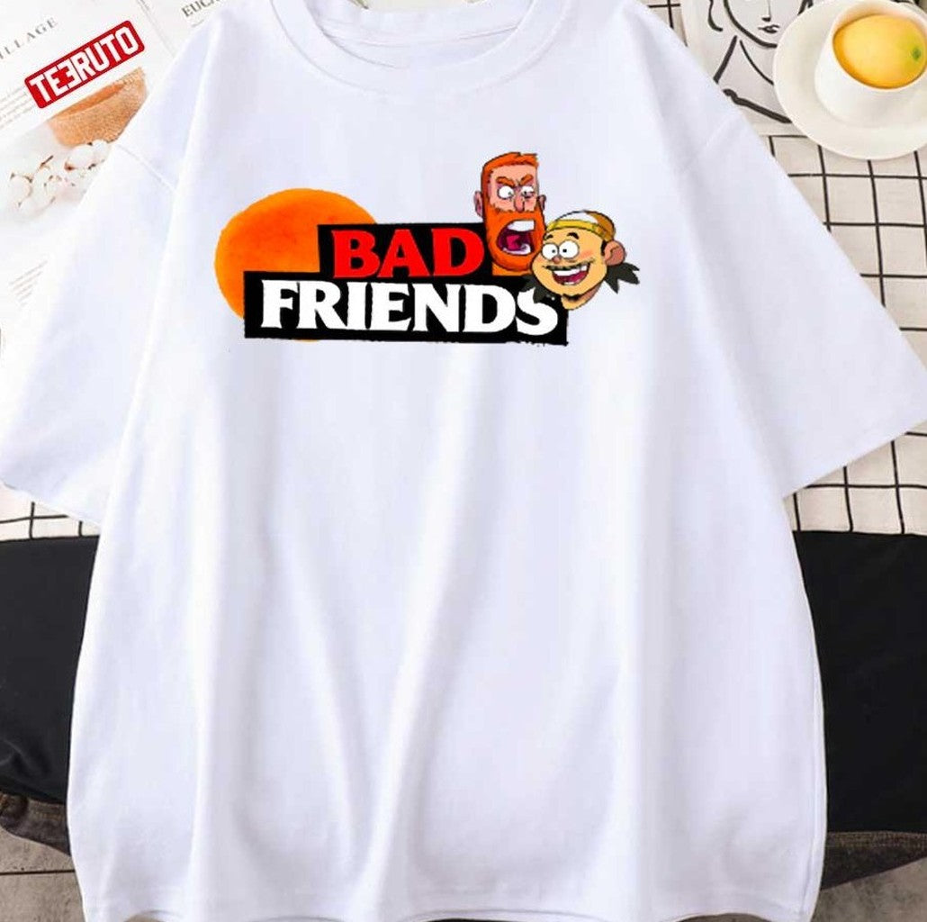 Bad Friends Logo Podcast Shane Gillis Unisex T-Shirt