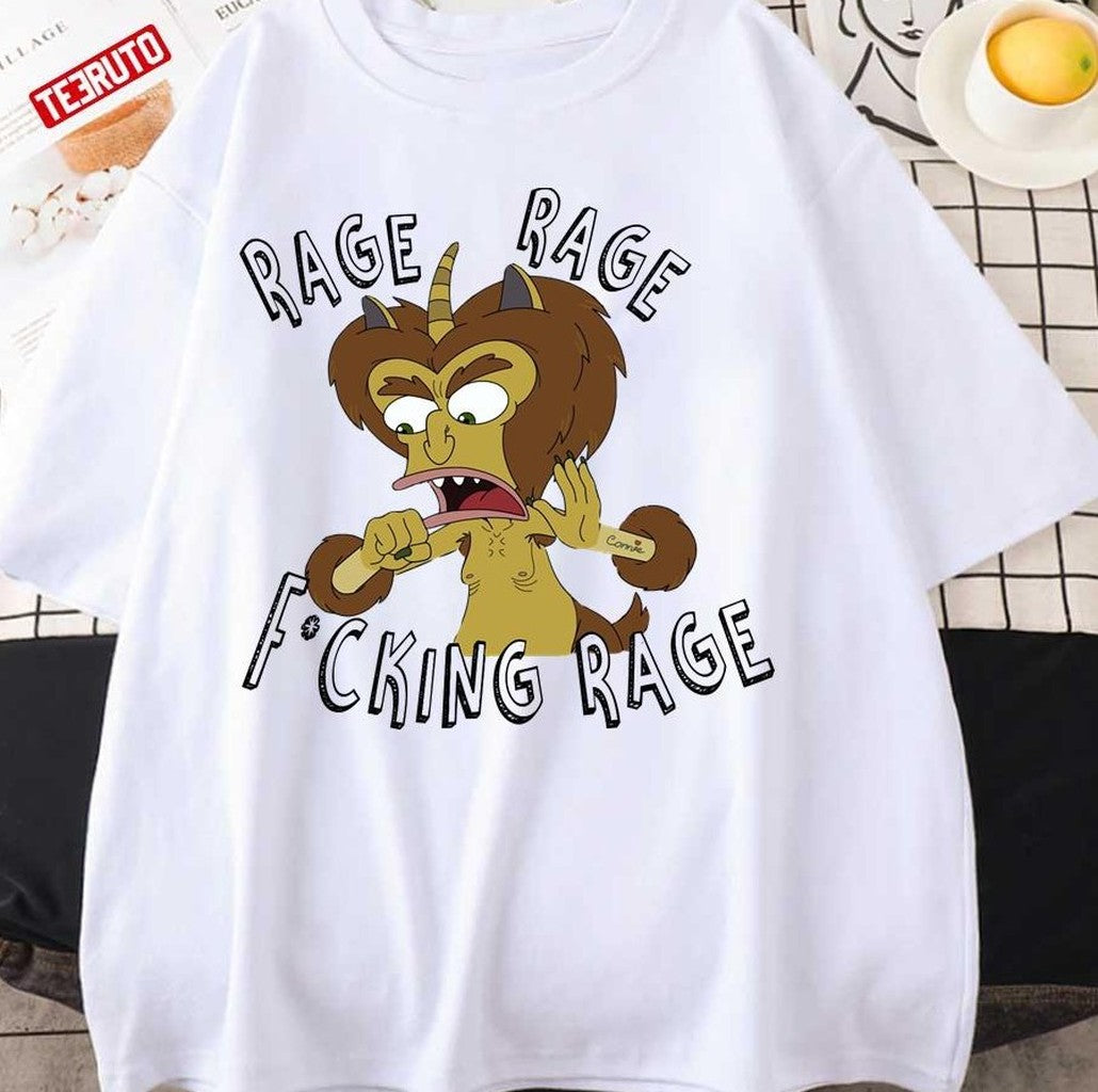 Rage Rage Fvcking Rage Big Mouth Maury Rage Angry Unisex Sweatshirt
