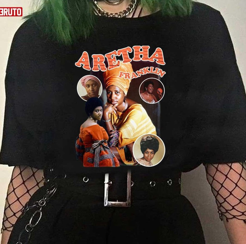 Aretha Franklin Vintage 90s Unisex T-Shirt