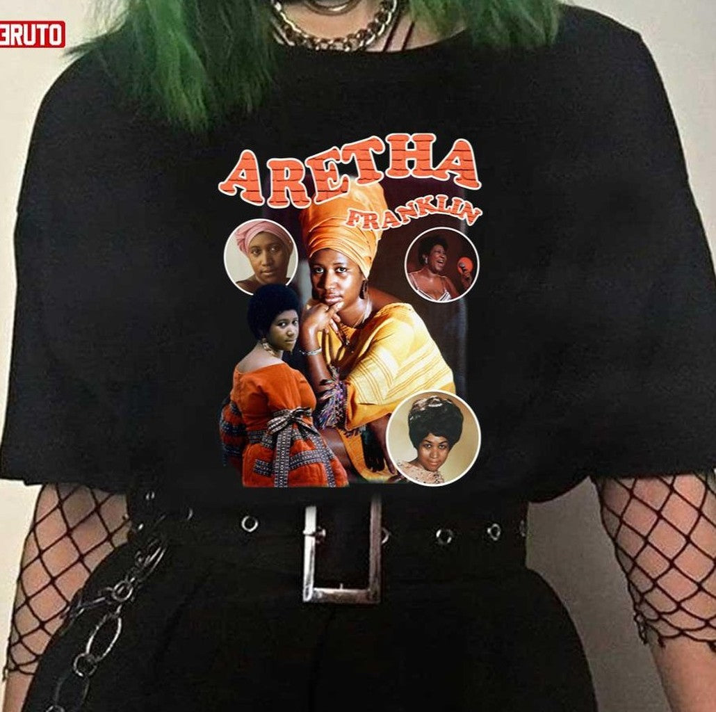 Aretha Franklin Vintage 90s Unisex T-Shirt