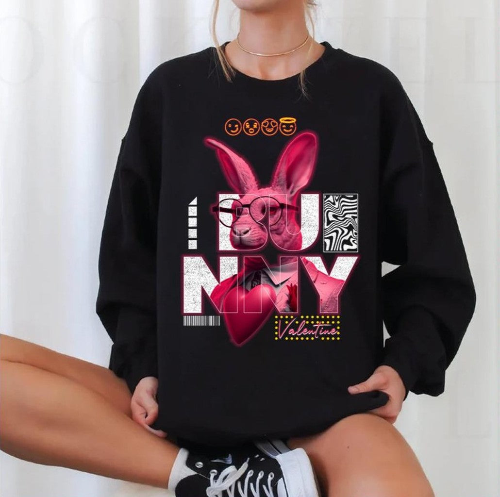 Bad Bunny Valentine Unisex Sweatshirt