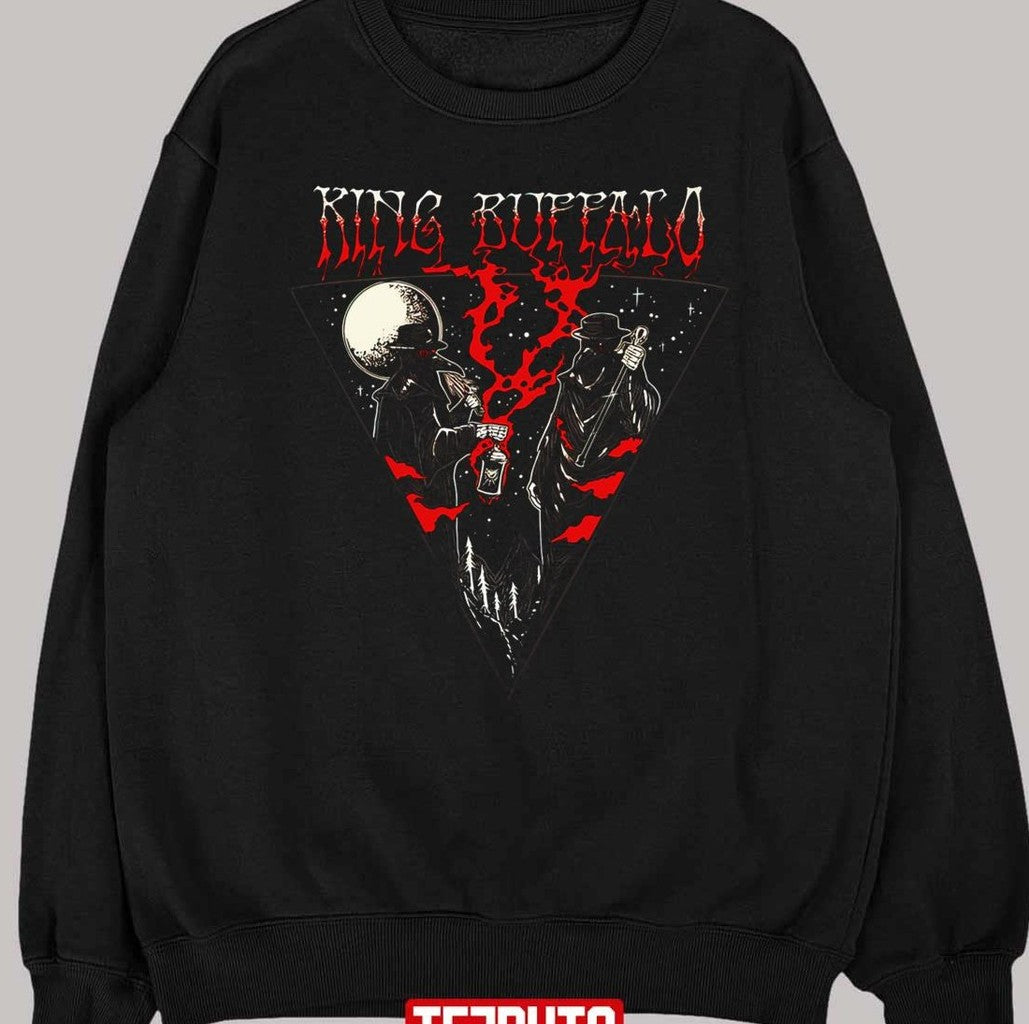 Black Crow Mask Man King Buffalo Unisex T-Shirt