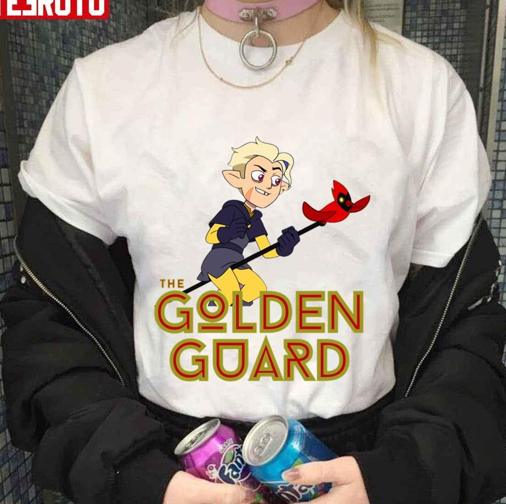 The Golden Guard Hunter The Owl House Animation Unisex T-Shirt