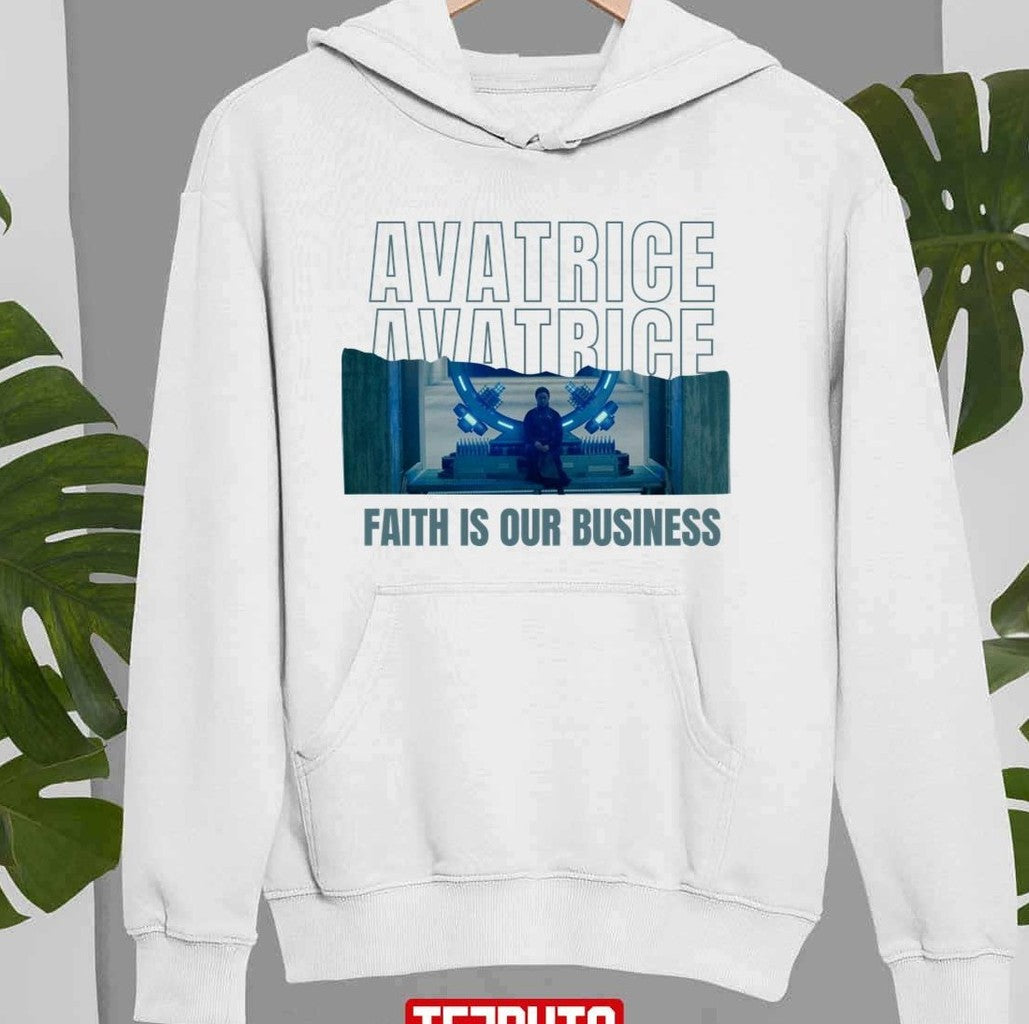 Avatrice Ava And Bea Warrior Nun Save Warrior Nun Faith Is Our Business Unisex Sweatshirt