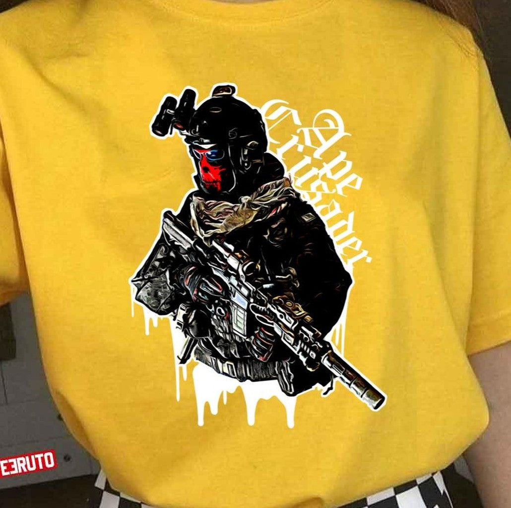 Ape Crusader Operator Seal Team Unisex T-Shirt