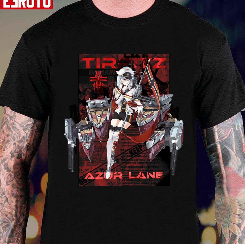Azur Lane Tirpitz Anime Aesthetic Unisex Sweatshirt