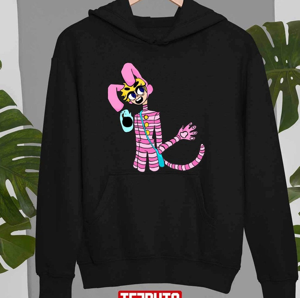 Popee Pink Bunny Popee The Performer Unisex Sweatshirt