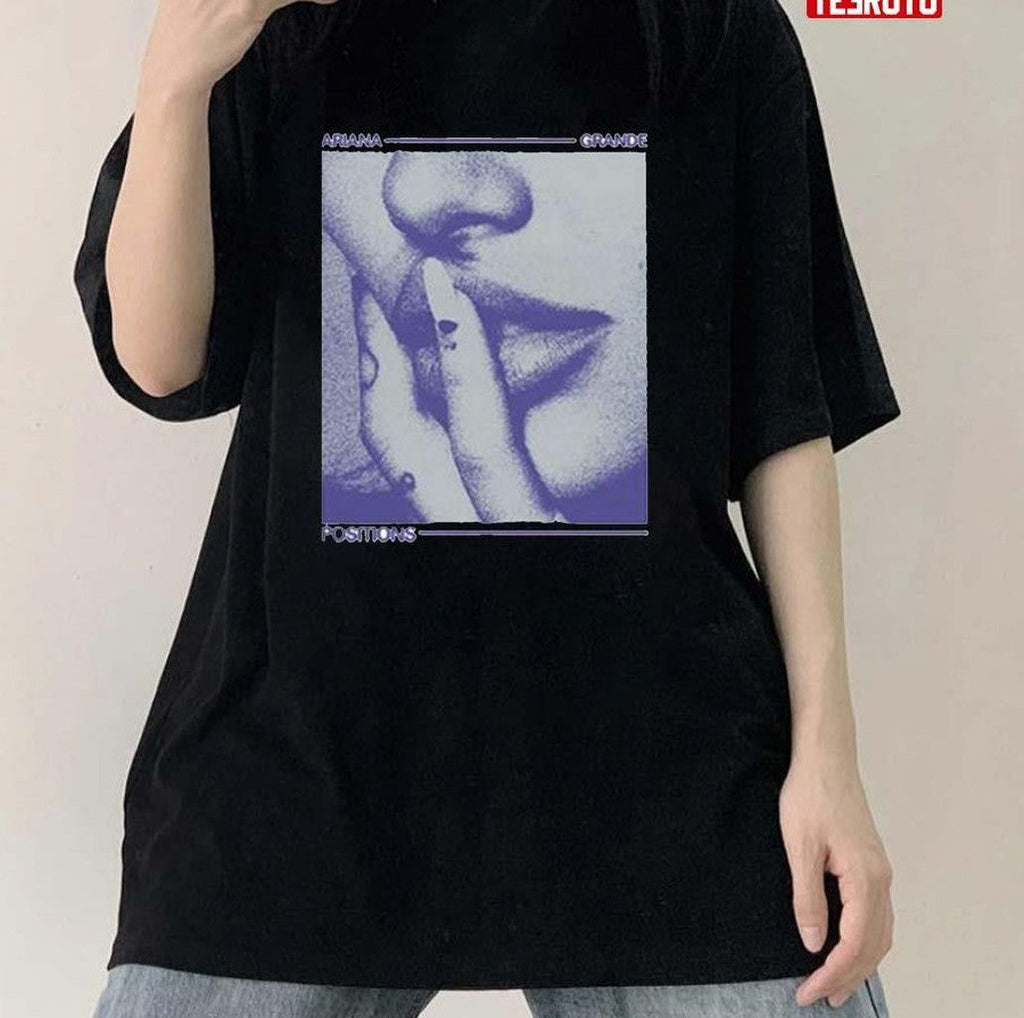 Ariana Grande Duotone Close Up Unisex T-Shirt