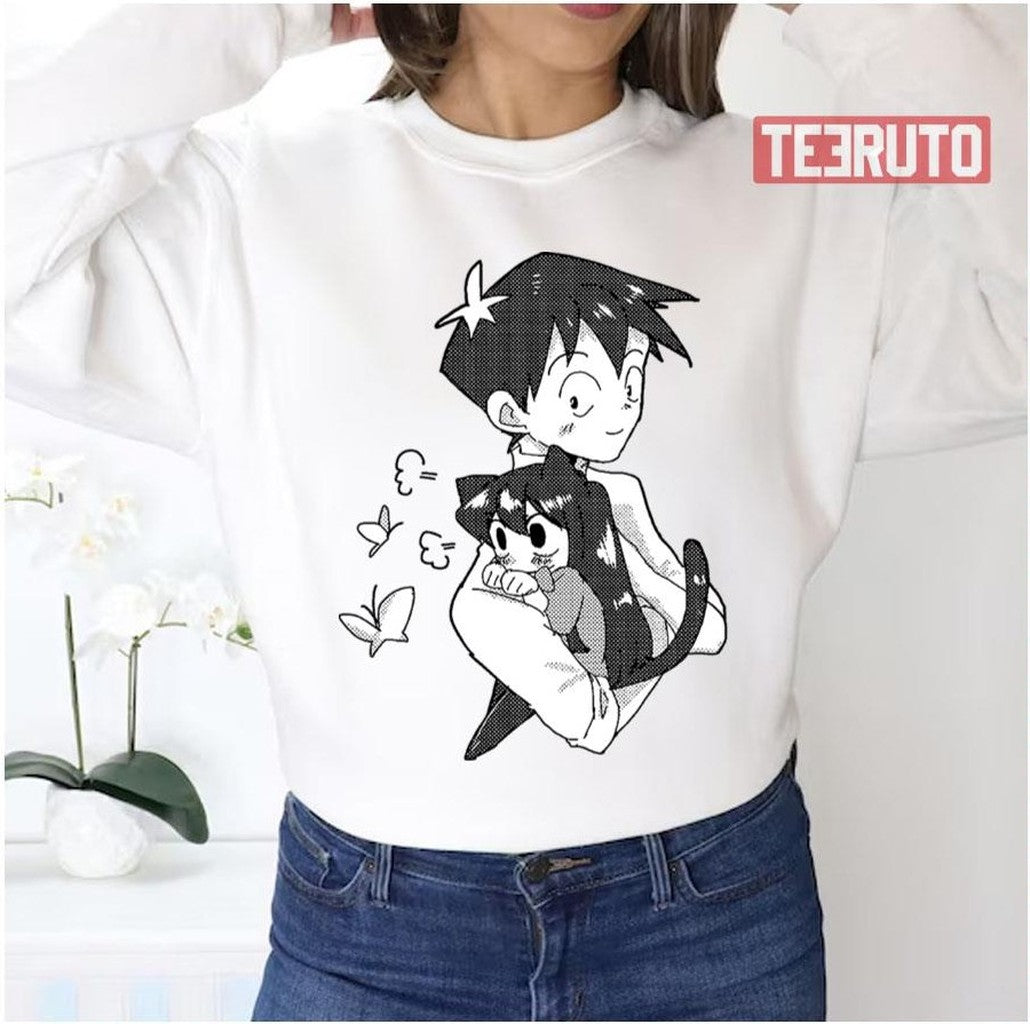 Neko Komi San And Tadano Hitohito Komi Can't Communicate Unisex Sweatshirt