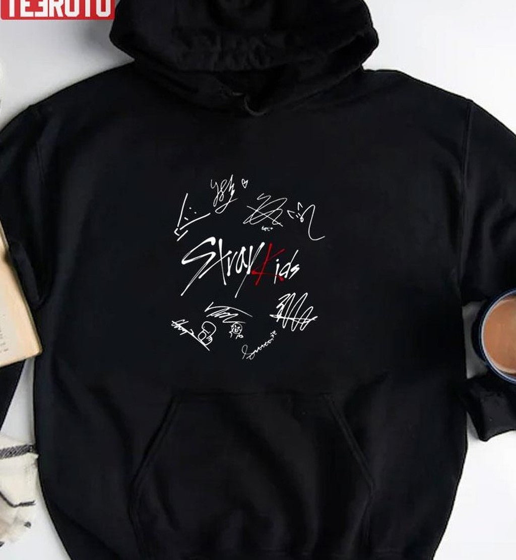 Autograph Stray Kids Skzoo Unisex T-Shirt