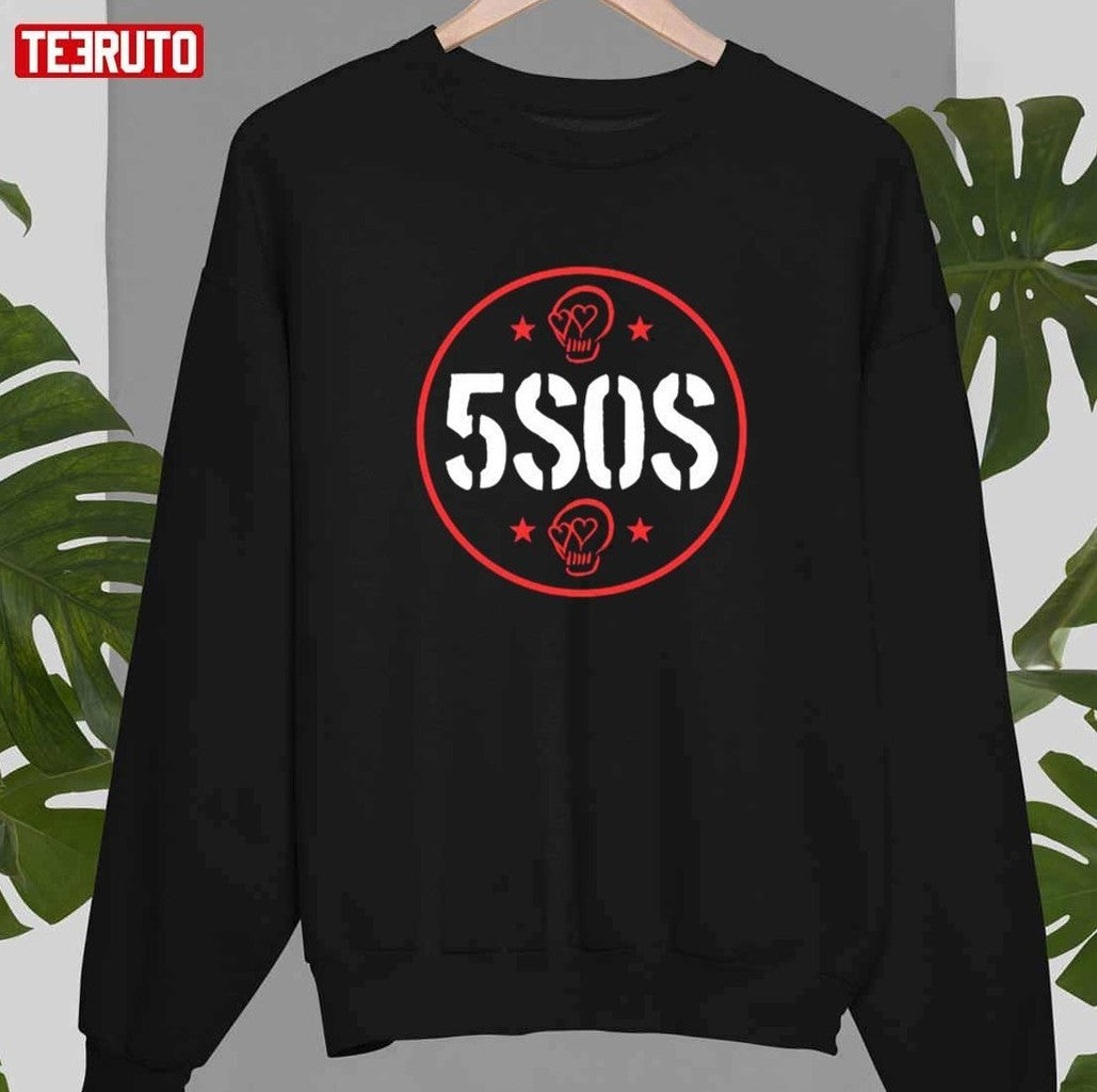 5sos Round Logo 5 Seconds Of Summer Unisex Sweatshirt