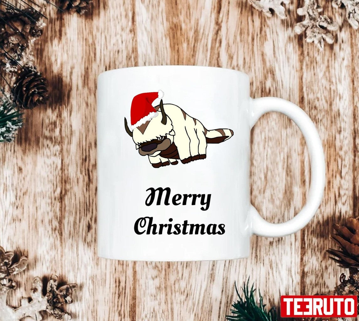Appa Merry Christmas Avatar The Last Airbender Sweatshirt