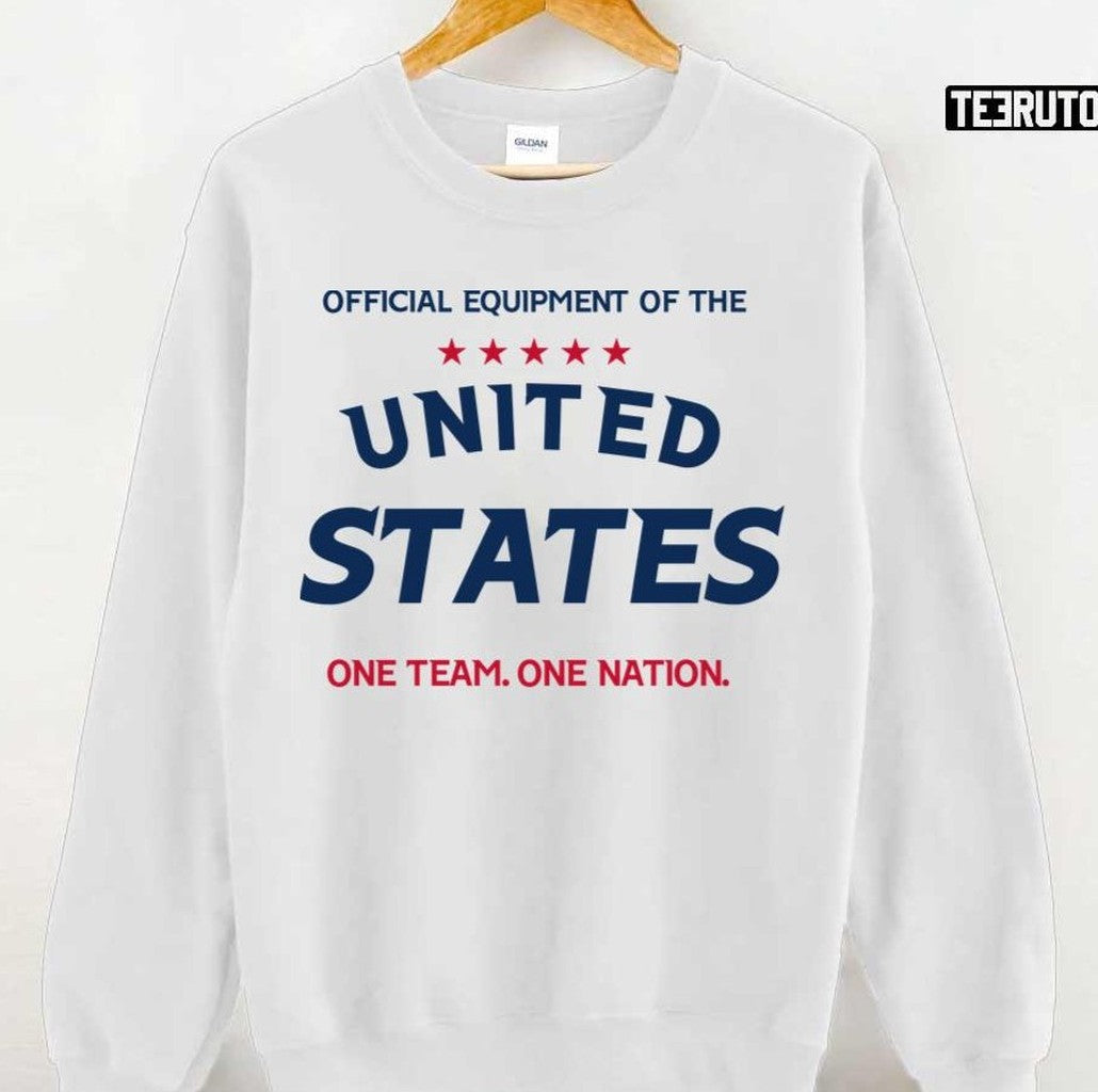 One Team One Nation United States National Soccer Team Qatar World Cup 2022 Unisex T-Shirt