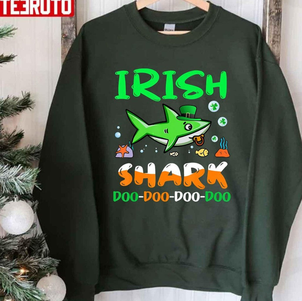 Saint Patricks Day Irish Shark Doo Doo Doo Unisex T-Shirt