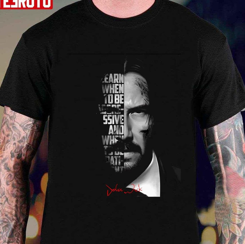Black And White John Wick Quote Unisex Sweatshirt